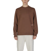 Underclub Brown Cotton Sweatshirt