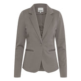 ICHI Beige Polyester Blazer