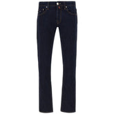 Tramarossa Blue Cotton Men's Jeans