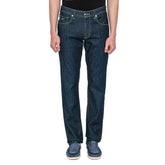 Tramarossa Blue Cotton Men Jeans