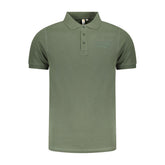 Accademia Militare Green Cotton Polo Shirt
