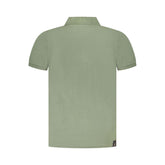 Accademia Militare Green Cotton Polo Shirt