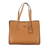 Guess Jeans Brown Polyethylene Handbag