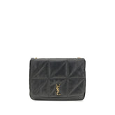 Saint Laurent Black Lamb Ovis Aries Aries Shoulder Bag
