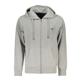Accademia Militare Gray Cotton Men Hoodie