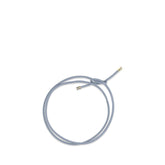 Forte_Forte Light Blue Calf Leather Bos Taurus Belt