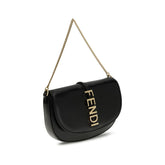 Fendi Black Calf Leather Bos Taurus Wallet