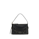 Givenchy Black Calf Leather Bos Taurus Shoulder Bag