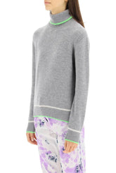 TURTLENECK WOOL AND CASHMERE SWEATER