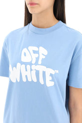 '70'S TYPE LOGO' PRINT T-SHIRT