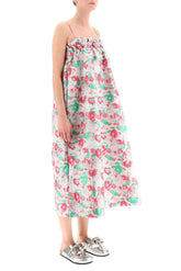 3D EFFECT JACQUARD MIDI DRESS