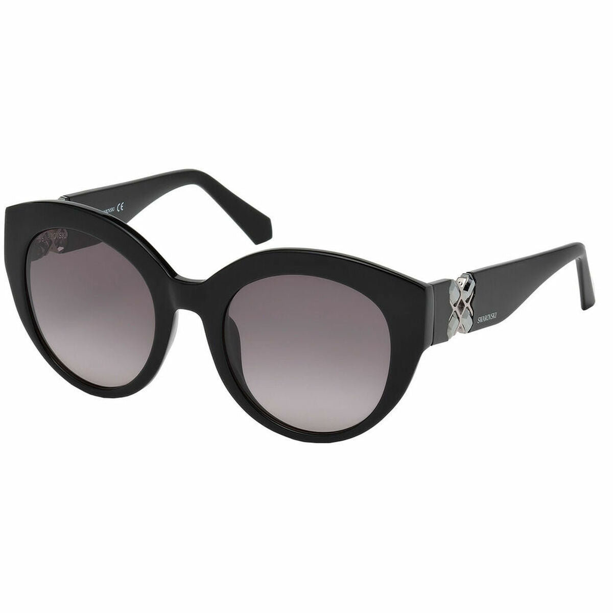 Ladies' Sunglasses Swarovski SK0056 01B Ø 52 mm