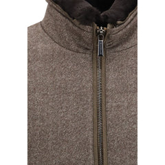 MooRER Brown Cashmere Bomber