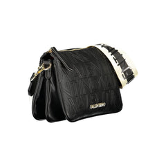 Mario Valentino Black Polyurethane Women Handbag
