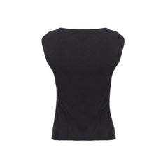 PINKO Black Nylon T-Shirt