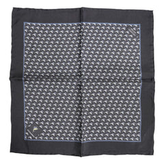 Dolce & Gabbana Black Silk Scarf