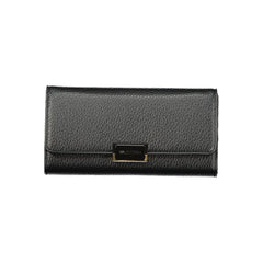 Mario Valentino Black Polyurethane Women Wallet