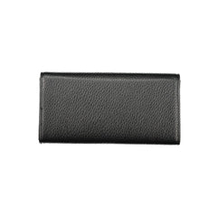 Mario Valentino Black Polyurethane Women Wallet