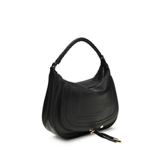 Chloé Black Calf Leather Bos Taurus Shoulder Bag
