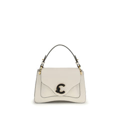 Coccinelle Beige Calf Leather Bos Taurus Shoulder Bag
