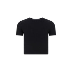 Fendi Black Cotton T-Shirt