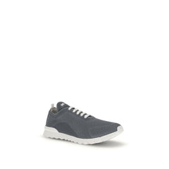 Kiton Gray Rubber Athletic Sneakers