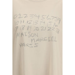 Margiela Beige Cotton T-Shirt