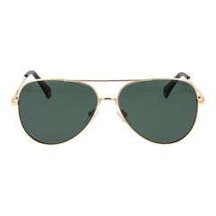 Polaroid Gold Metal Sunglasses