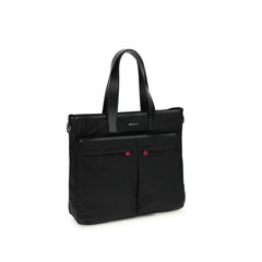 Kiton Black Marabou Handbag