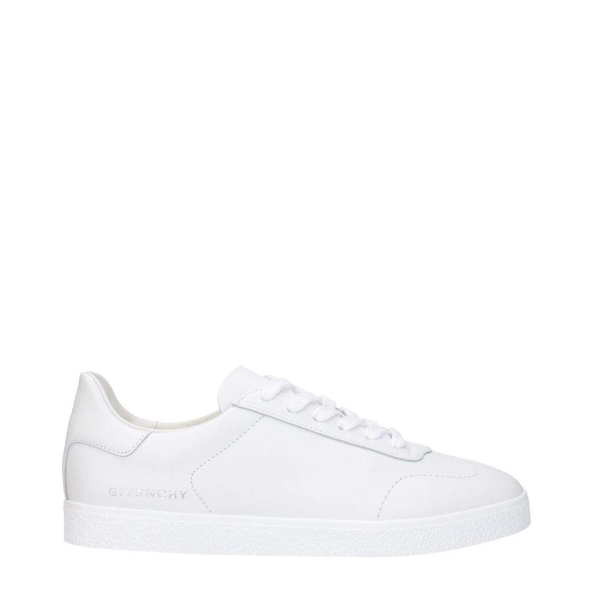 Givenchy White Leather Low Top Sneakers