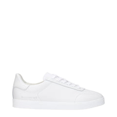 Givenchy White Leather Low Top Sneakers