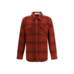 God's True Cashmere Multicolor Cashmere Pattern Shirt