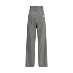 Fiorucci Multicolor Fleece Wool Casual Pants