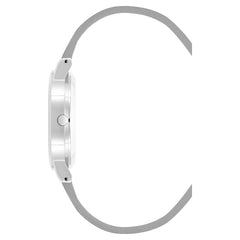 Juicy Couture Silver Plastic Dress Watch