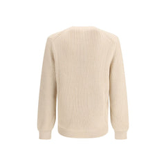 Fendi Beige Fleece Wool Sweatshirt