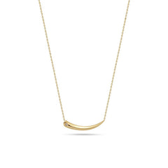 Police Gold Stainless Steel Necklace