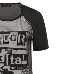 Dsquared² Black Silk Casual Dress