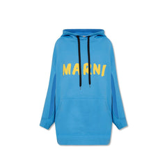 Marni Blue Cotton Sweatshirt