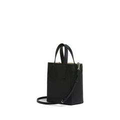 Marni Black Calfskin Tote Bag