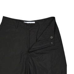 Off-White Black Polyester Short And Mini Shorts
