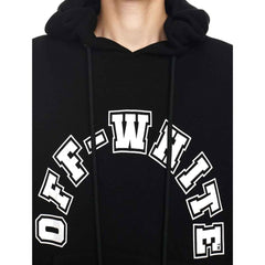 Off-White Black Cotton Sweatshirt