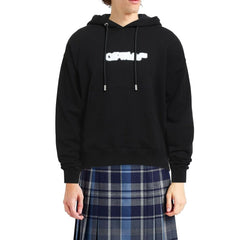Off-White Black Cotton Sweatshirt