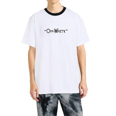 Off-White White Cotton T-Shirt