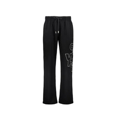 Off-White Black Cotton Joggers (Workout Pants)