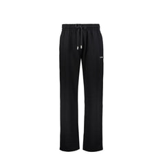 Off-White Black Cotton Joggers (Workout Pants)