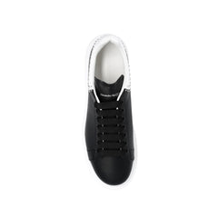 Alexander McQueen Black Calfskin Chunky Sneakers