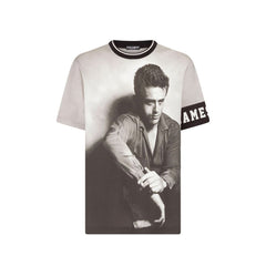 Dolce & Gabbana Black Cotton T-Shirt