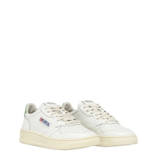 Autry White Leather Low Top Sneakers
