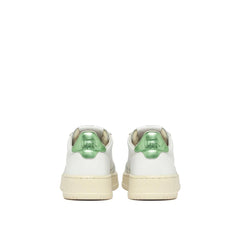 Autry White Leather Low Top Sneakers