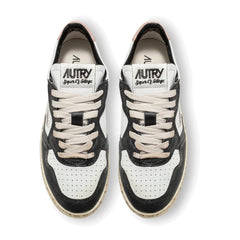 Autry White Leather Low Top Sneakers